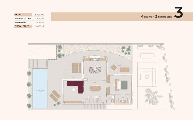 Nouvelle Construction - Villa -
Algorfa - La Finca Golf