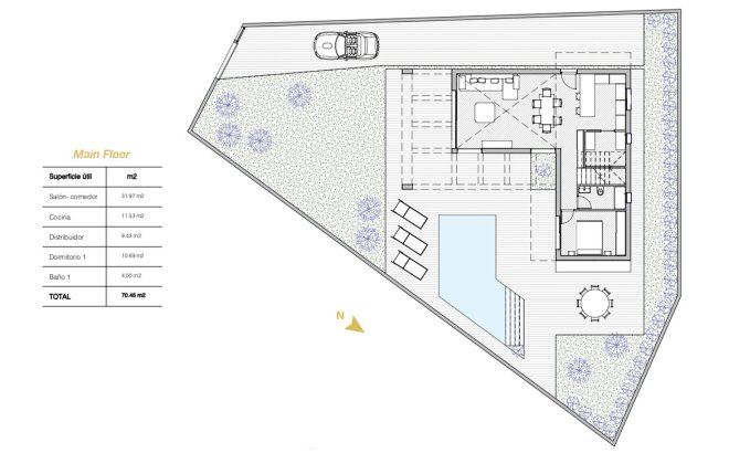 Revente - Villa -
Ciudad Quesada - center