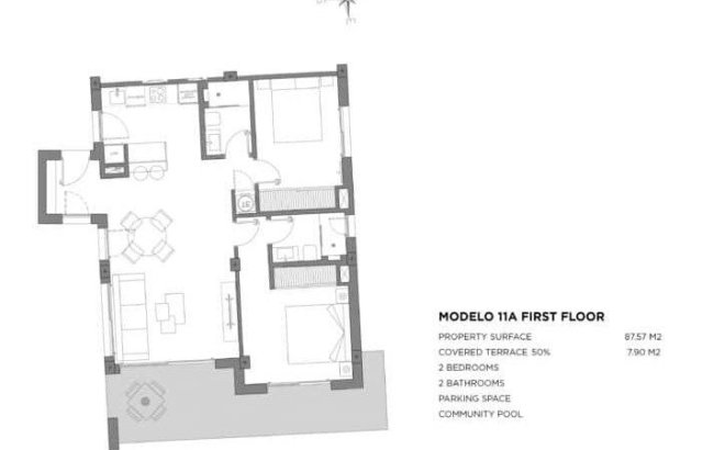 New Build - Apartment -
Los Alcazares - Parque Diana