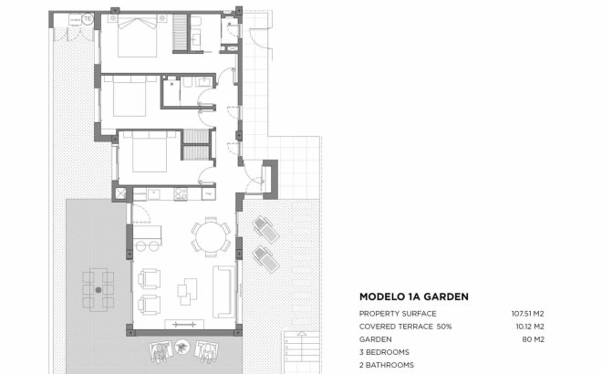 New Build - Ground floor apartment -
Los Alcazares - Parque Diana