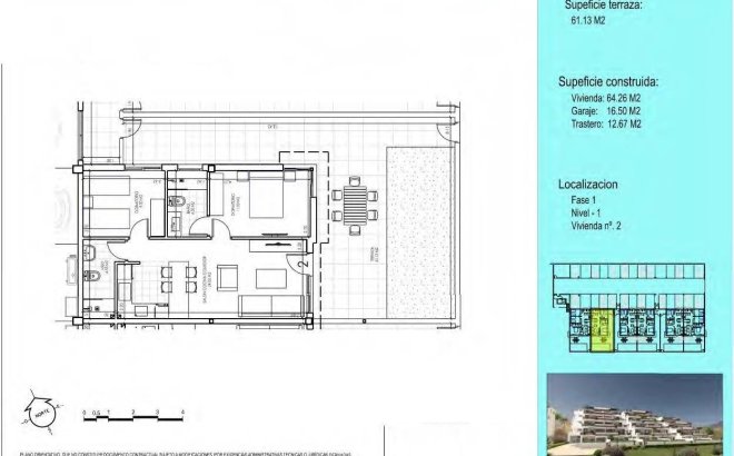 New Build - Ground floor apartment -
Vera - Vera Playa