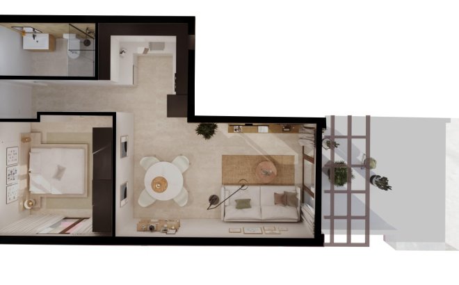 New Build - Apartment -
Vera - Vera Playa