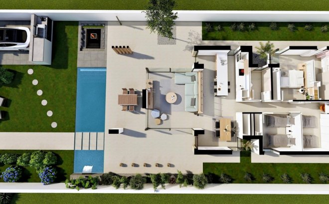 Nieuwbouw Woningen - Villa -
San Fulgencio - El Oasis