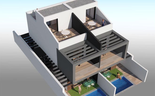 New Build - Semidetached -
San Javier - Santiago De La Ribera