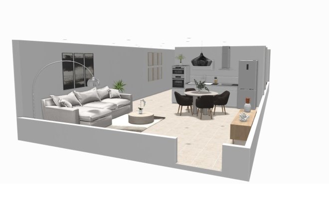 Nouvelle Construction - Top Floor Bungalow -
Hondón de las Nieves - La Canalosa