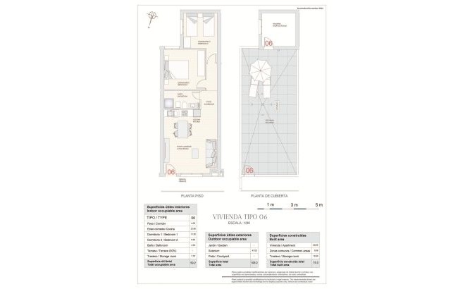 Nouvelle Construction - Top Floor Bungalow -
Hondón de las Nieves - La Canalosa