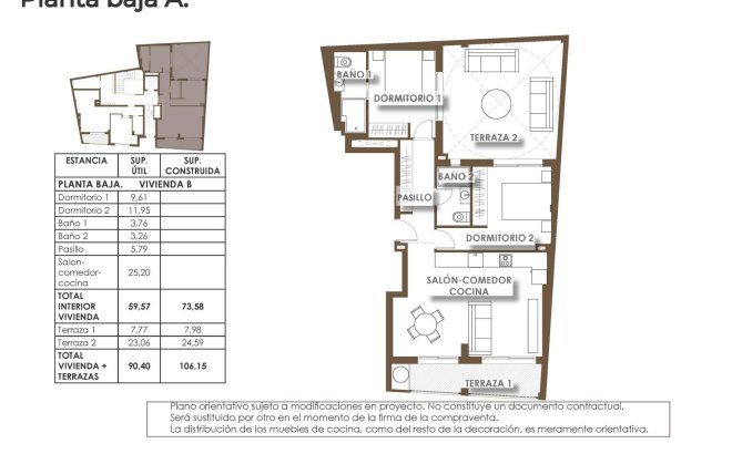 New Build - Ground floor apartment -
Torrevieja - Playa de El Cura