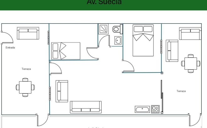Resale - Town House -
Pilar de la Horadada - Mil Palmeras
