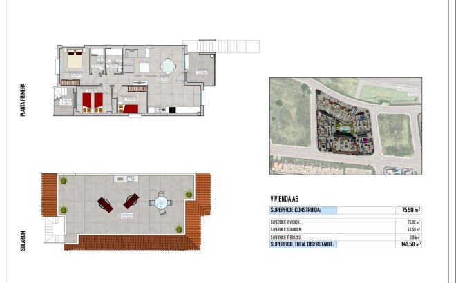 New Build - Top Floor Bungalow -
Cox - San Fernando