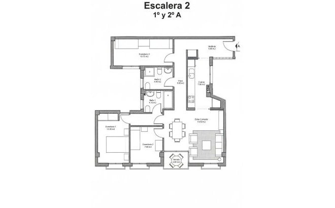 New Build - Apartment -
Avileses - pueblo