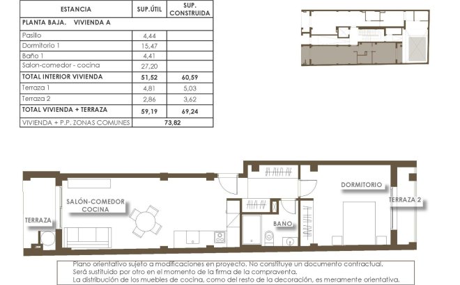 Nieuwbouw Woningen - Ground floor apartment -
Torrevieja - Playa de El Cura