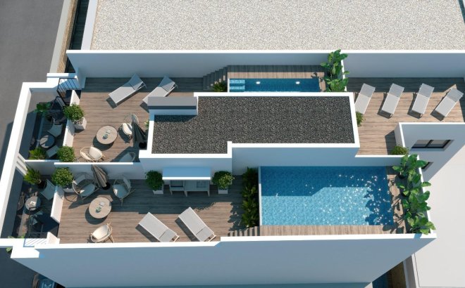 Nieuwbouw Woningen - Ground floor apartment -
Torrevieja - Playa de El Cura