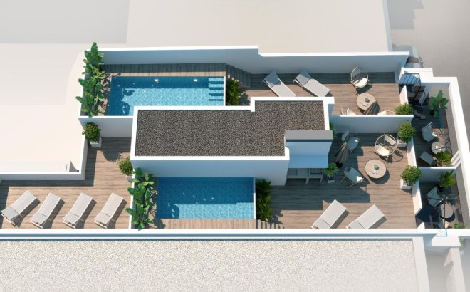 Nieuwbouw Woningen - Ground floor apartment -
Torrevieja - Playa de El Cura