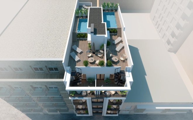 Nieuwbouw Woningen - Ground floor apartment -
Torrevieja - Playa de El Cura