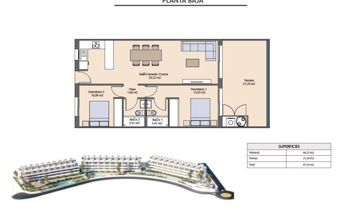 New Build - Ground floor apartment -
Finestrat - Balcón De Finestrat