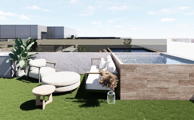 New Build - Ground floor apartment -
Pilar de la Horadada - pueblo