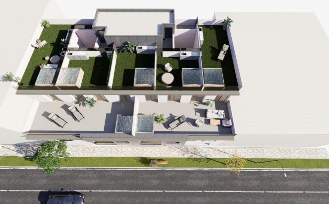 New Build - Ground floor apartment -
Pilar de la Horadada - pueblo