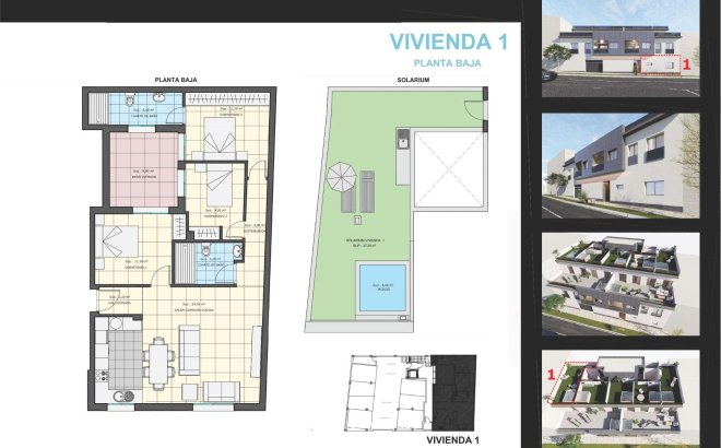 New Build - Ground floor apartment -
Pilar de la Horadada - pueblo