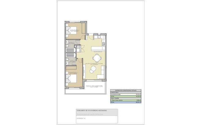 New Build - Top Floor Bungalow -
Rojales - Pueblo