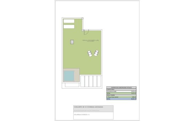 New Build - Top Floor Bungalow -
Rojales - Pueblo