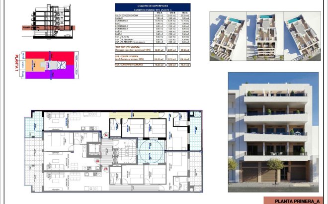 New Build - Apartment -
Torrevieja - Centro