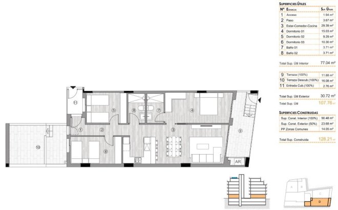 New Build - Ground floor apartment -
Torrevieja - Centro