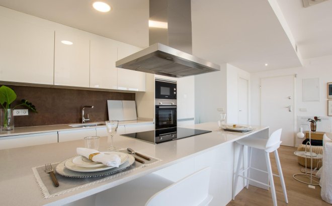 New Build - Ground floor apartment -
Villajoyosa - Playa del Torres