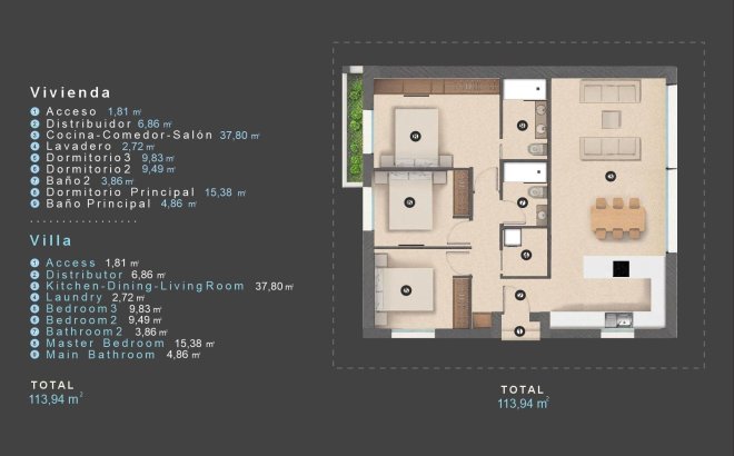 Nouvelle Construction - Villa -
Orihuela Costa - Las Filipinas