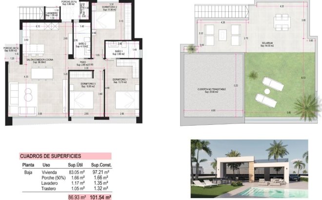 Nieuwbouw Woningen - Villa -
Alhama De Murcia - Condado De Alhama