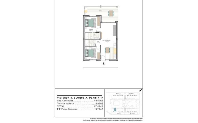 New Build - Apartment -
Torre Pacheco - San Cayetano