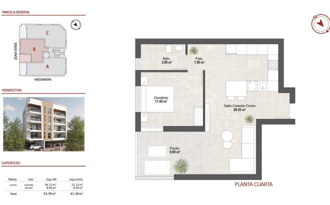 Nieuwbouw Woningen - Penthouse -
San Pedro del Pinatar - Lo Pagan