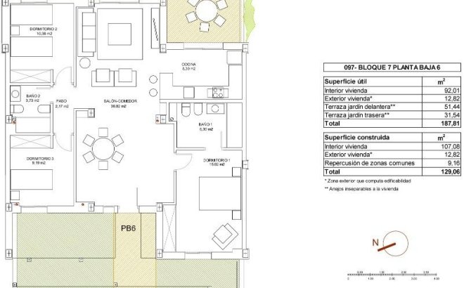 Nouvelle Construction - Appartement -
Vera - El Playazo