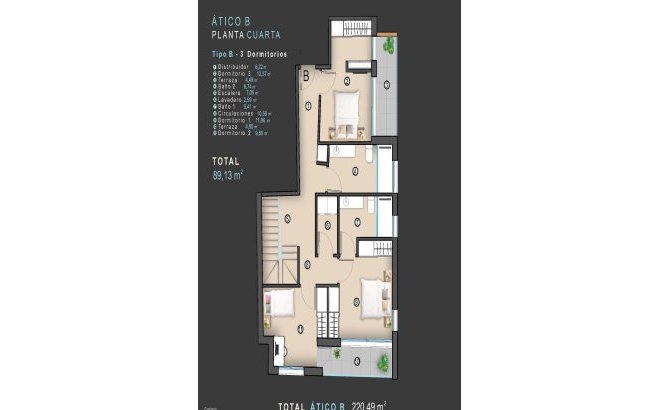 New Build - Penthouse -
Torrevieja - Centro