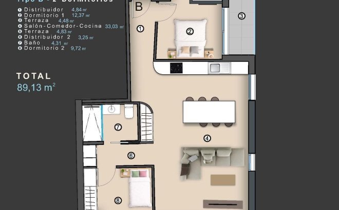 New Build - Apartment -
Torrevieja - Centro
