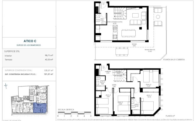 New Build - Penthouse -
Murcia - Centro