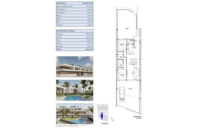 New Build - Bungalow -
Pilar de la Horadada - pueblo