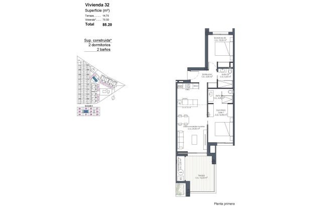 Nieuwbouw Woningen - Appartement -
Los Alcazares - Serena Golf