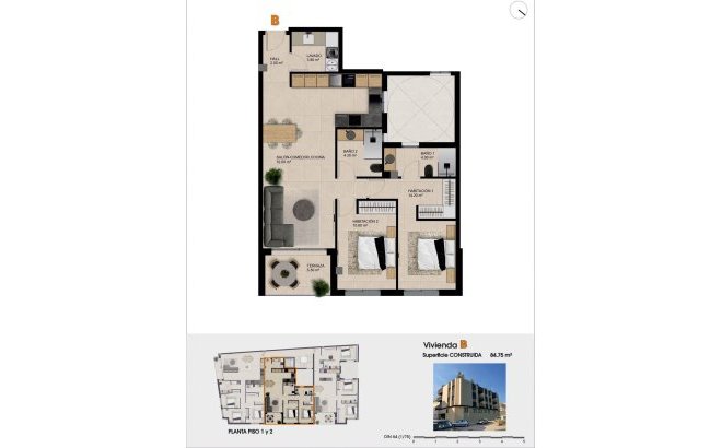 Nouvelle Construction - Penthouse -
Catral - pueblo