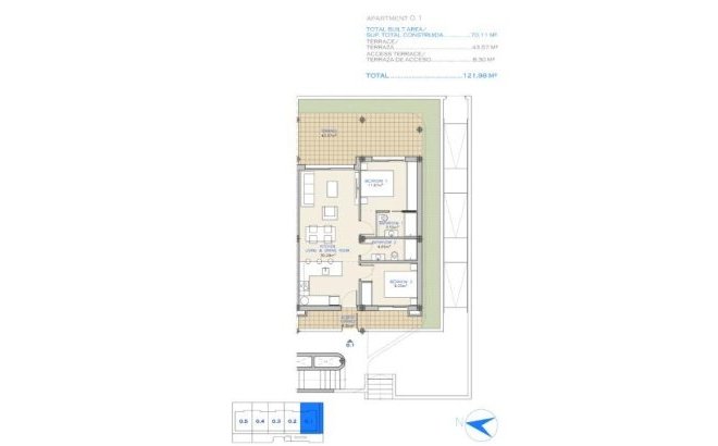 Nieuwbouw Woningen - Appartement -
Los Alcazares - Serena Golf