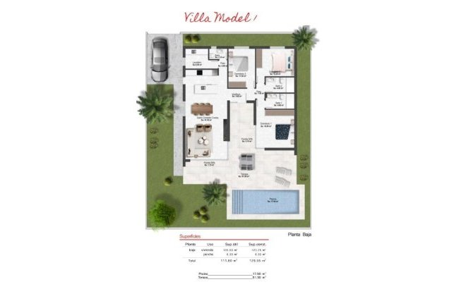 Nouvelle Construction - Villa -
Baños y Mendigo - Altaona Golf