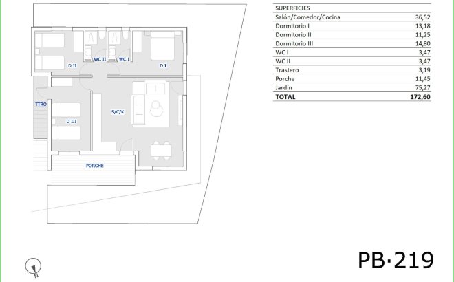 Nieuwbouw Woningen - Bungalow -
San Miguel de Salinas - Pueblo