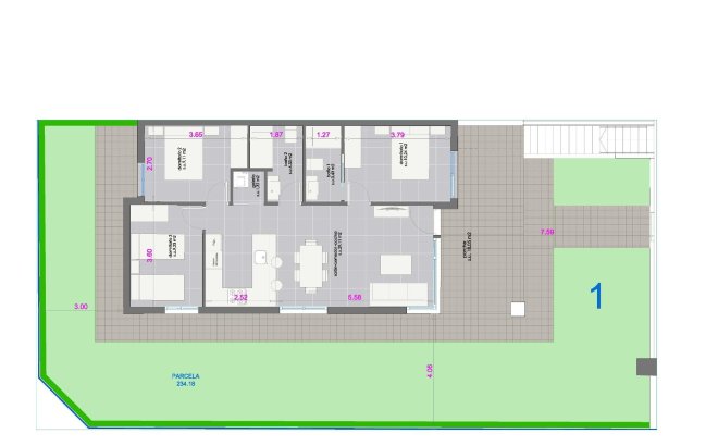 New Build - Bungalow -
Pilar de la Horadada - pueblo