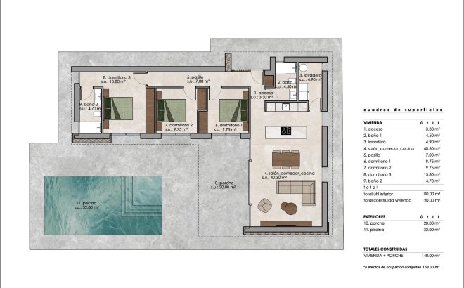 Nieuwbouw Woningen - Villa -
Pinoso - Lel