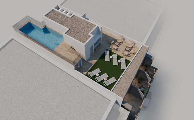 New Build - Penthouse -
Torrevieja - Playa de los Locos