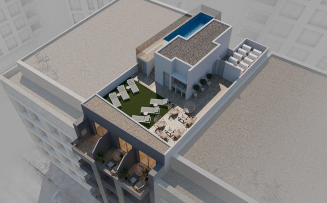 New Build - Penthouse -
Torrevieja - Playa de los Locos