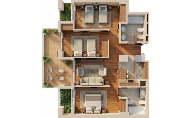 New Build - Penthouse -
Vera - Puerto del Rey