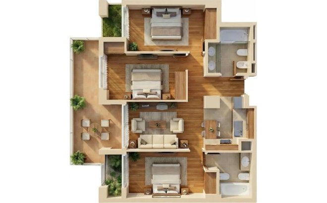 New Build - Apartment -
Vera - Puerto del Rey