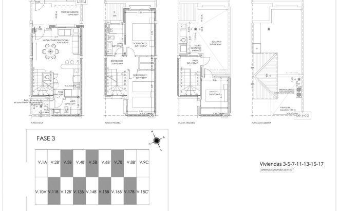Nieuwbouw Woningen - Town House -
Torre Pacheco - Santa Rosalia pueblo