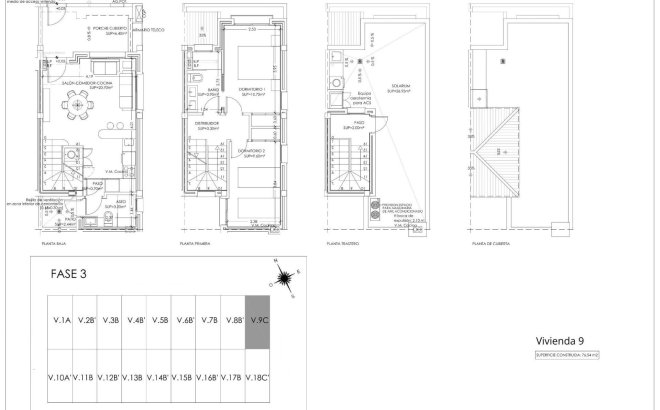 Nieuwbouw Woningen - Town House -
Torre Pacheco - Santa Rosalia pueblo