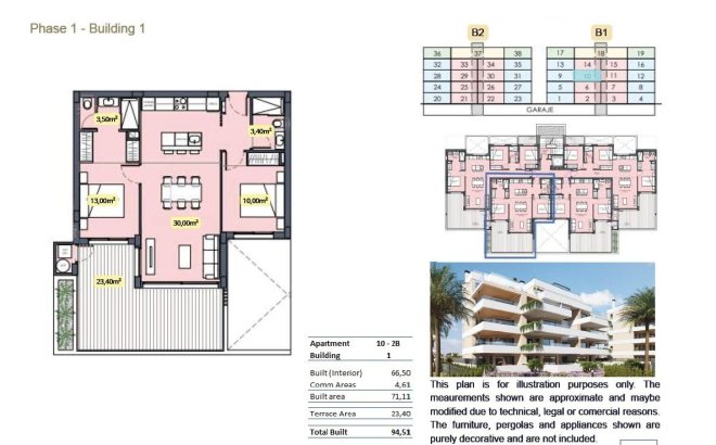 New Build - Apartment -
Torre Pacheco - Santa Rosalia Lake And Life Resort